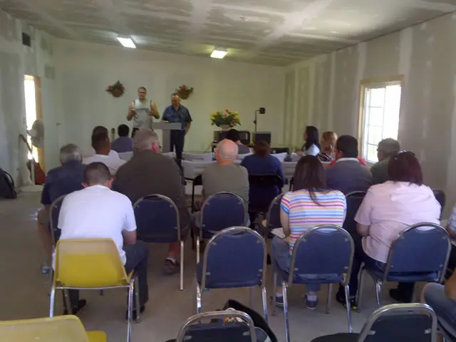 Gloria al Padre GAP Ministries Church Established in Lobby of Clinic