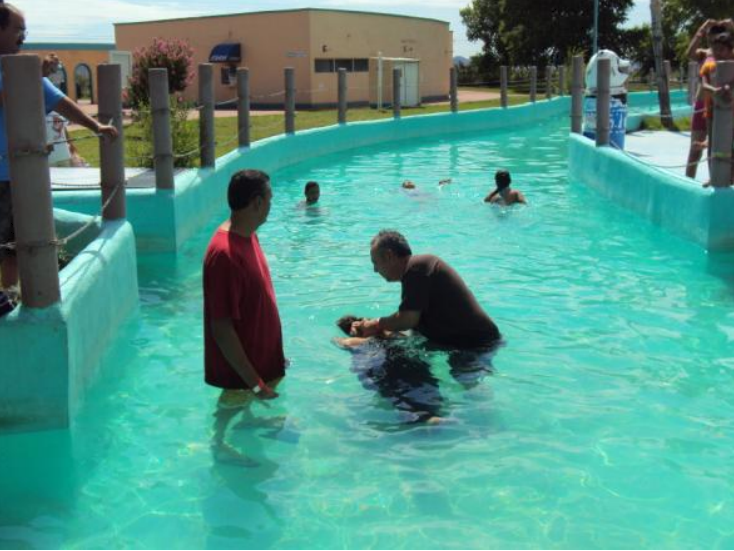 Gloria al Padre GAP Ministries Baptism at Peniel Church