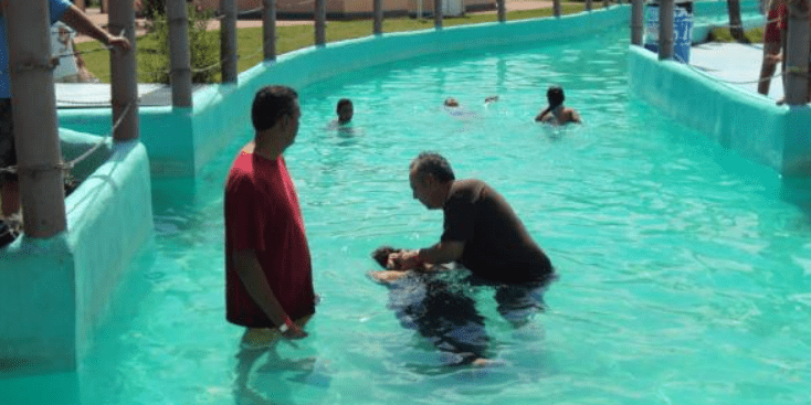 Gloria al Padre GAP Ministries Baptism at Peniel Church