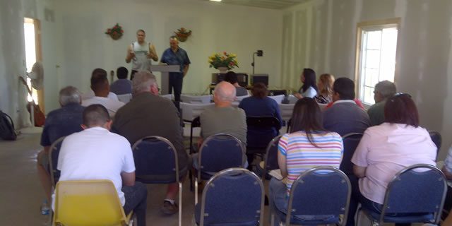 Gloria al Padre GAP Ministries Church Established in Lobby of Clinic